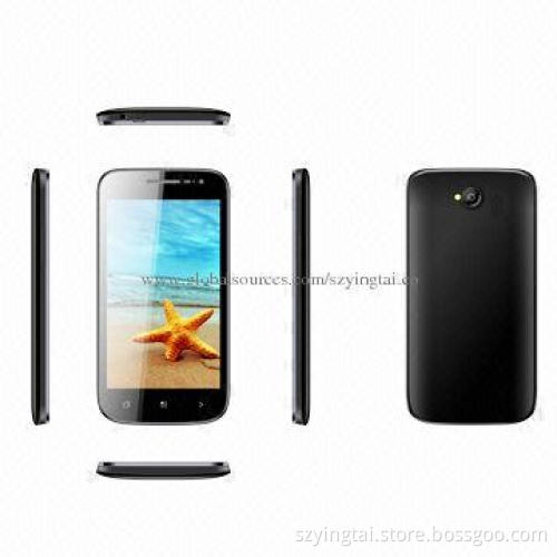 5.0-inch Dual-core MTK6572 3G Android Phones, Support GPS, 512MB + 4GB Memory and 5MP Back Camera